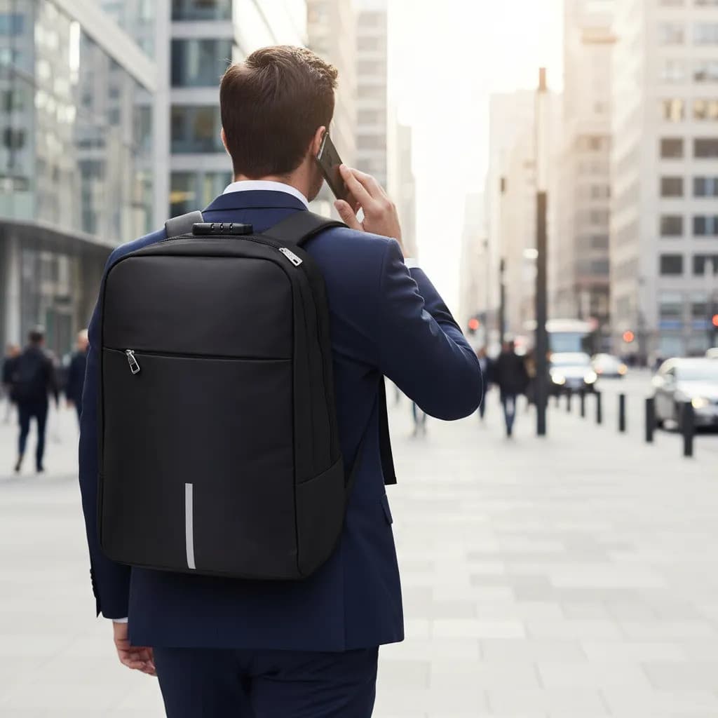 Mochila Trabalho Executiva Notebook Impermeável Reforçada