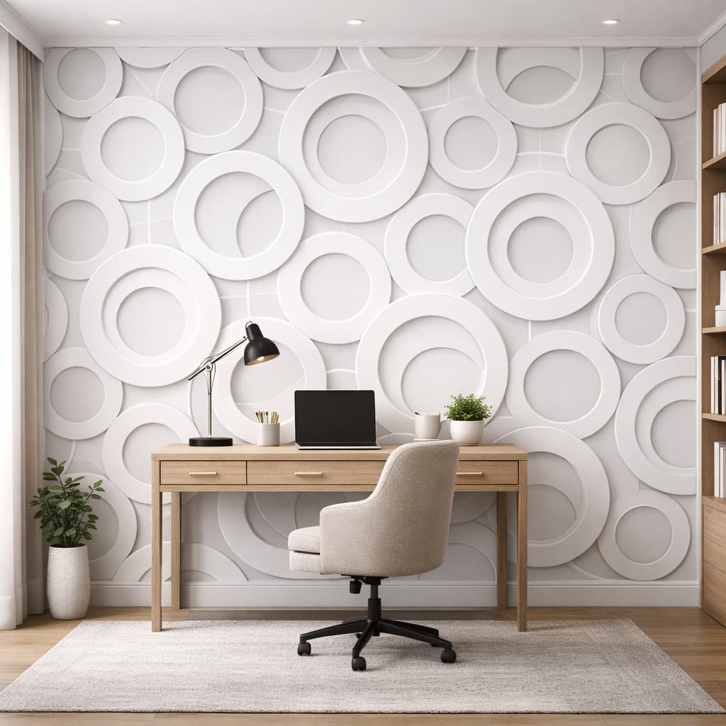 Papel de Parede 3D Realista Adesivo Autocolante Lavável – Envio Imediato