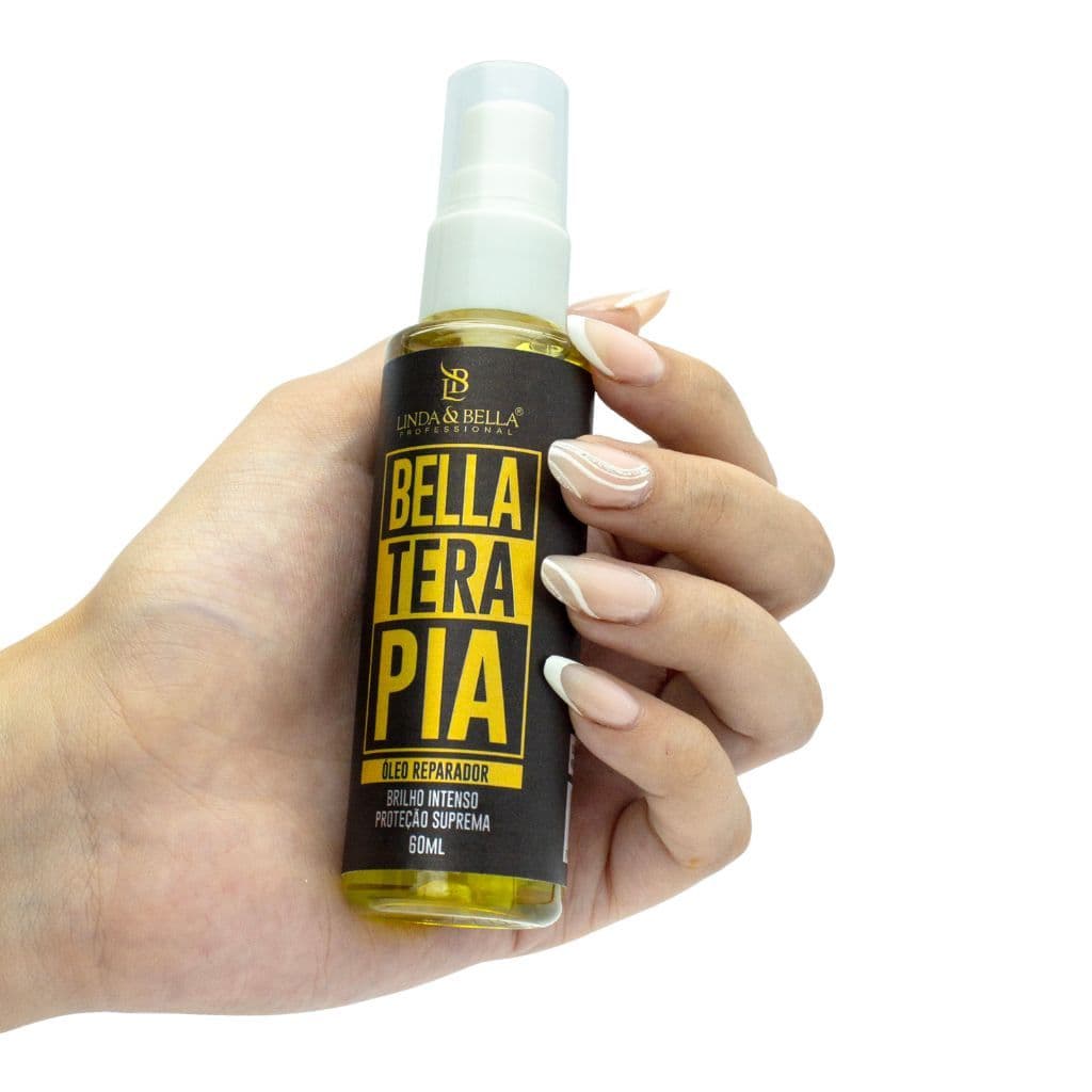 Óleo Reparador de Pontas BellaTerapia 60ml - Brilho Intenso