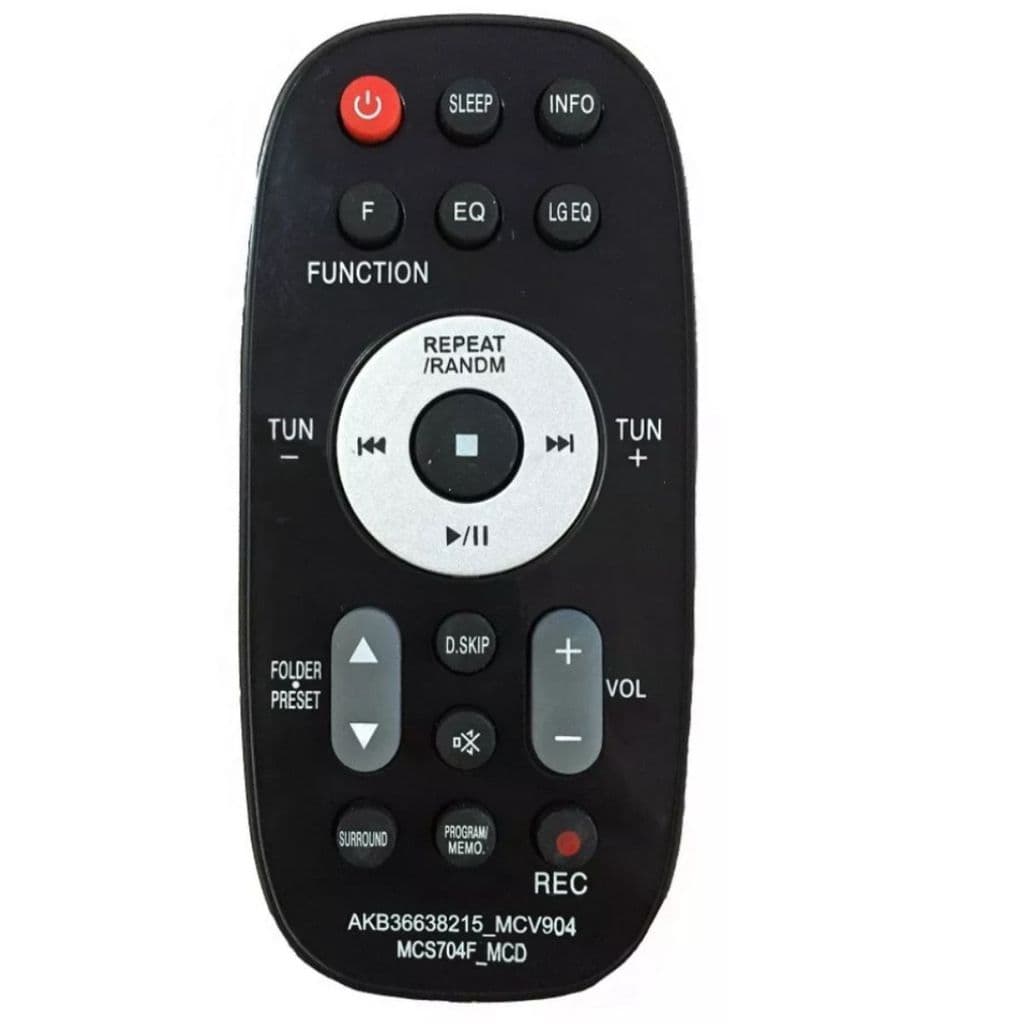 Controle Compatível com Micro System Som Lg Akb36638215