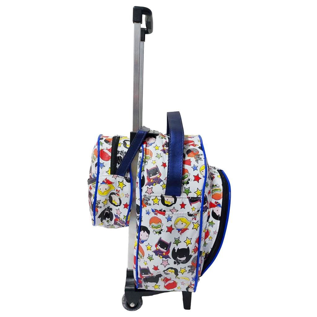 Mochila de Rodinhas Infantil G com Lancheira e Estojo – 3 a 6 Anos
