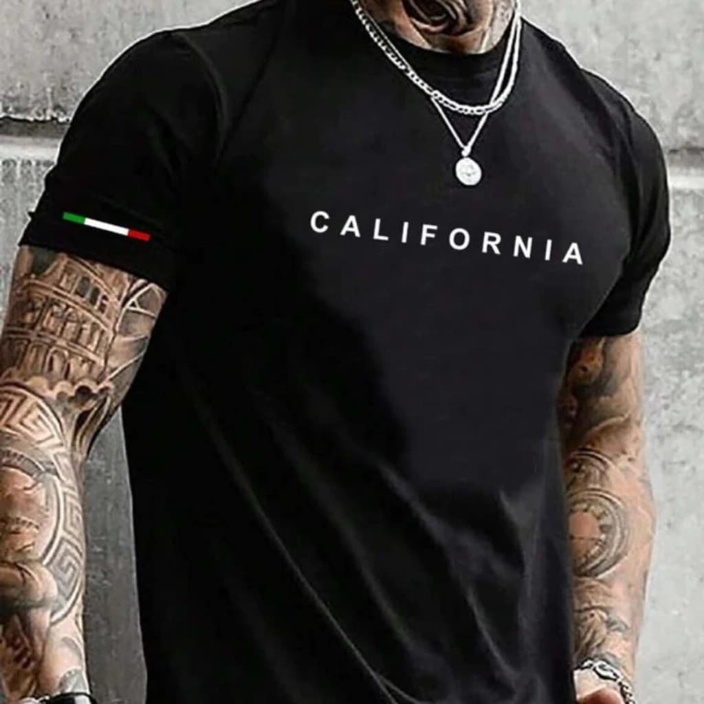 Blusa California Camiseta Basica Fio 30.1 Algodao Blusa Estamapada Envio Imediato