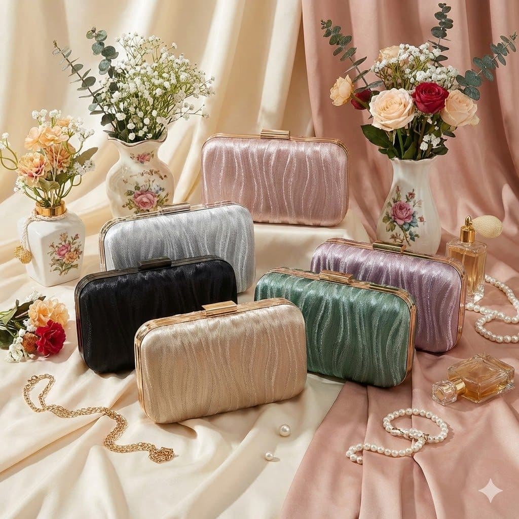 Bolsa Tiracolo / Carteira Feminina Com Glitter Para Festa / Banquete / Casamento WT168-220