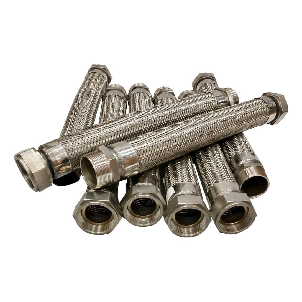 Tubo Flexível Inox P/ Vapor 600c° 2 Pol X 70cm