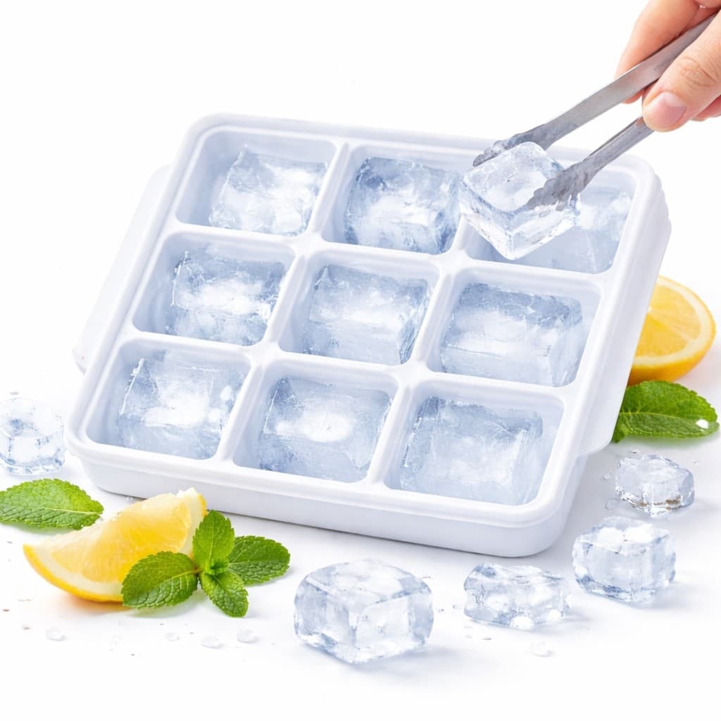 Forma de Gelo Geladeira Compacta 9 Cubos Refrigerador Original