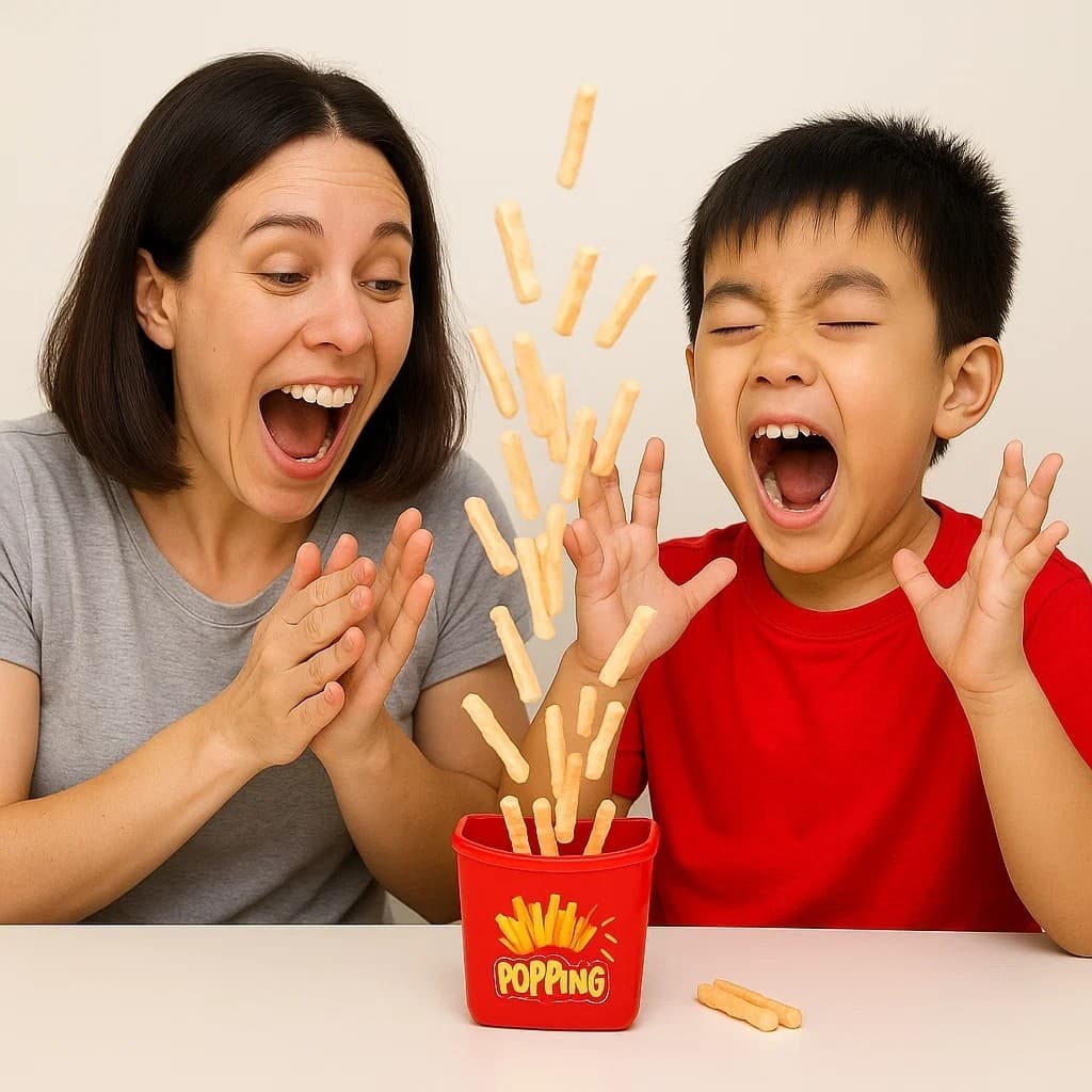 Pula Batata Brinquedo Interativo Infantil Desafio Tabuleiro Jogo Engraçado Presente