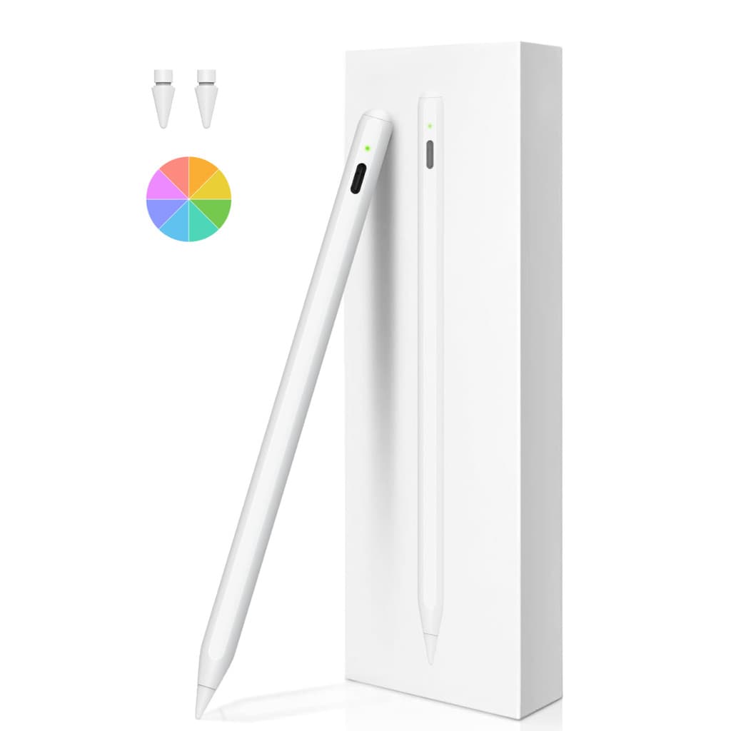Caneta Touch Screen Ponta Fina Desenho P Tablet Recarregavel