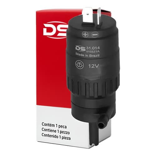 Eletrobomba Limpador Para-brisa 12v Universal Fiat Gm Vw