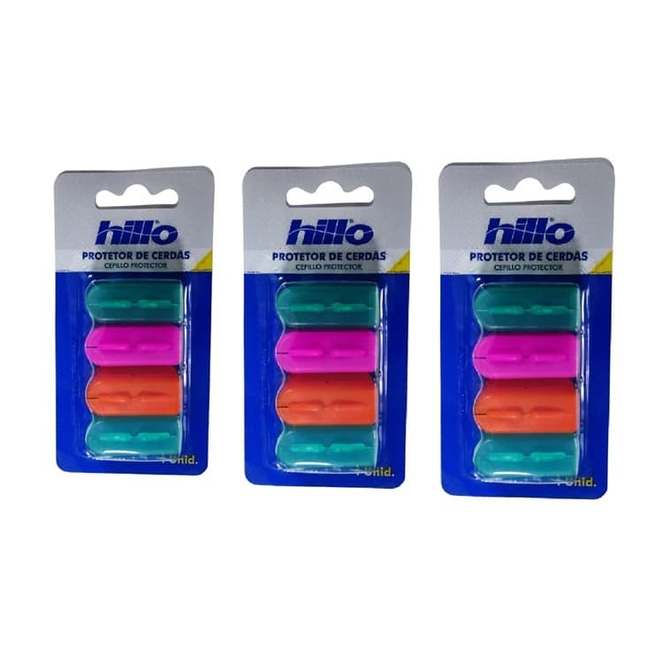 Kit 3 Un Protetor De Cerdas Com 4 Protetores - Hillo