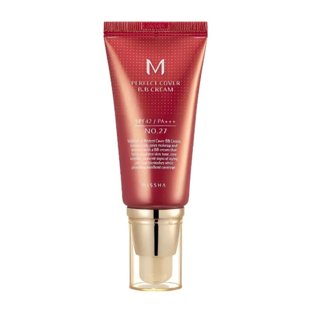 Base BB Cream Missha M Perfect Cover Nº 27 SPF42 PA+++ Original