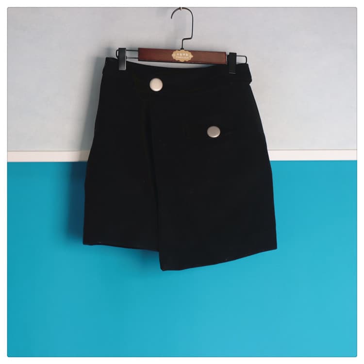 Lixin desconto roupas femininas C série pesada casualmente vende saia triste saia feminina Irregular mais magro olhar sa