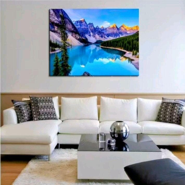 Quadro Decorativo paisagem em Relevo 3D