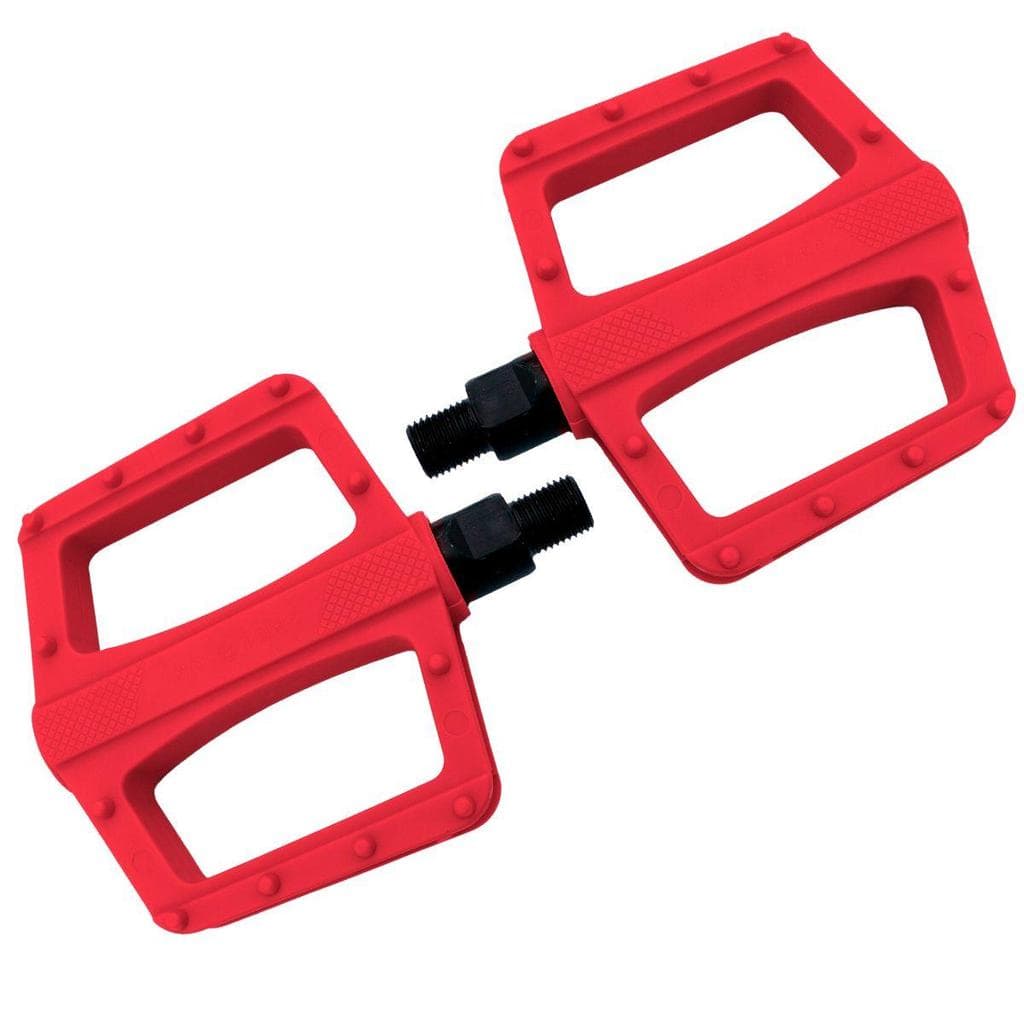 Pedal Nylon Rosca Fina 1/2 Free Sport Vermelho