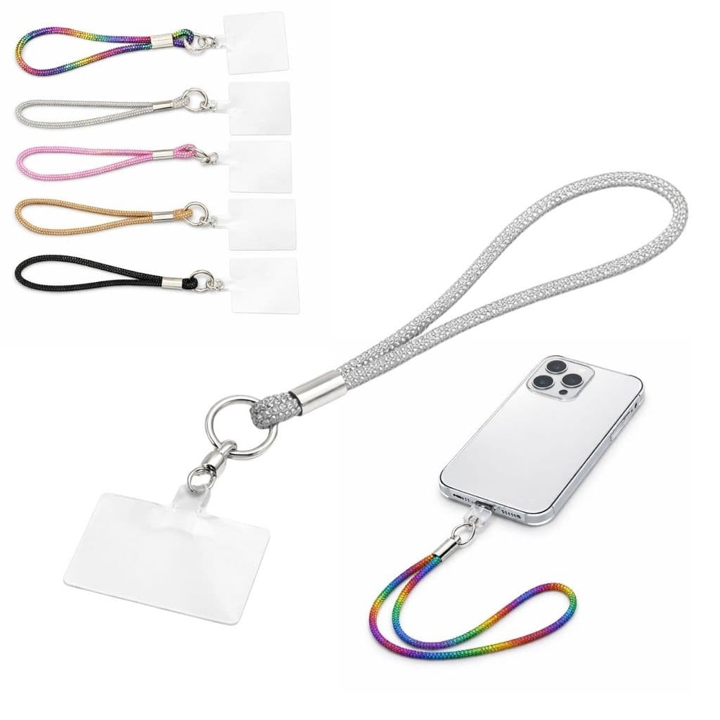 Alça Para Celular Universal Cordão De Mão Strap Celular Anti Queda Com Cartão Fixação