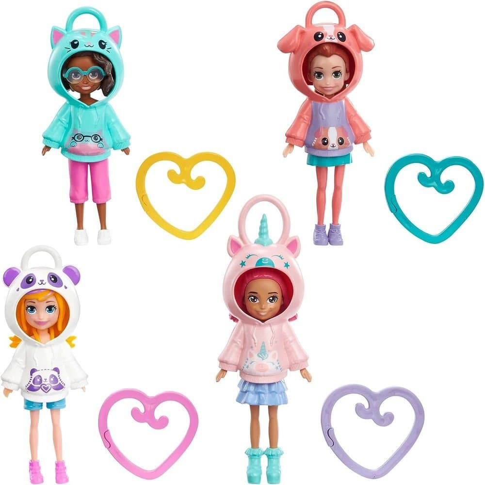 Polly Pocket Boneca Sortida Amigas na moda HVK98 - Barao e Fun