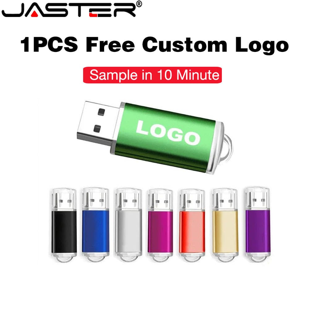 Disco Jaster Metal U 8 Gb , 4 Bastão De Memória USB 2.0 , 128 Mb , 512 Unidade Flash , Marca Registrada Personalizada Gr