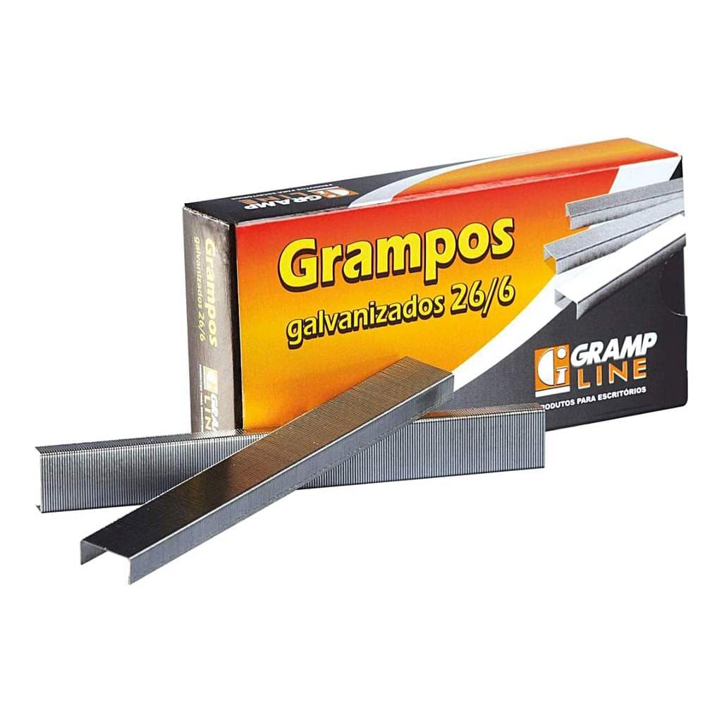Grampo para Grampeador 26/6 5000 Grampos  - Gramp Line