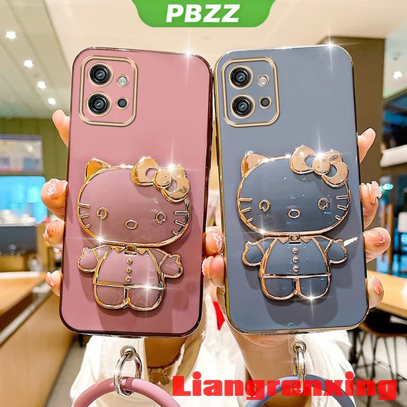 Capinha Motorola E13 Capa MOTO E13 E32 G13 G23 G32 G42 G53 G73 E22 G60S Softcase Cat Suporte Capa Novo design DDKTM01
