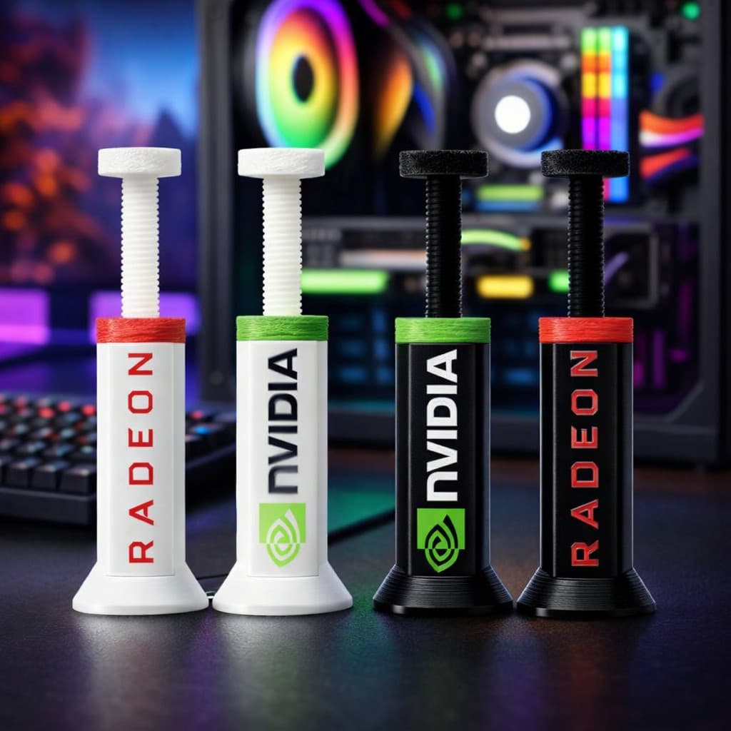 Suporte Ajustável Vertical para Placa de Vídeo GPU Universal | Evita Empenamento | PC Gamer