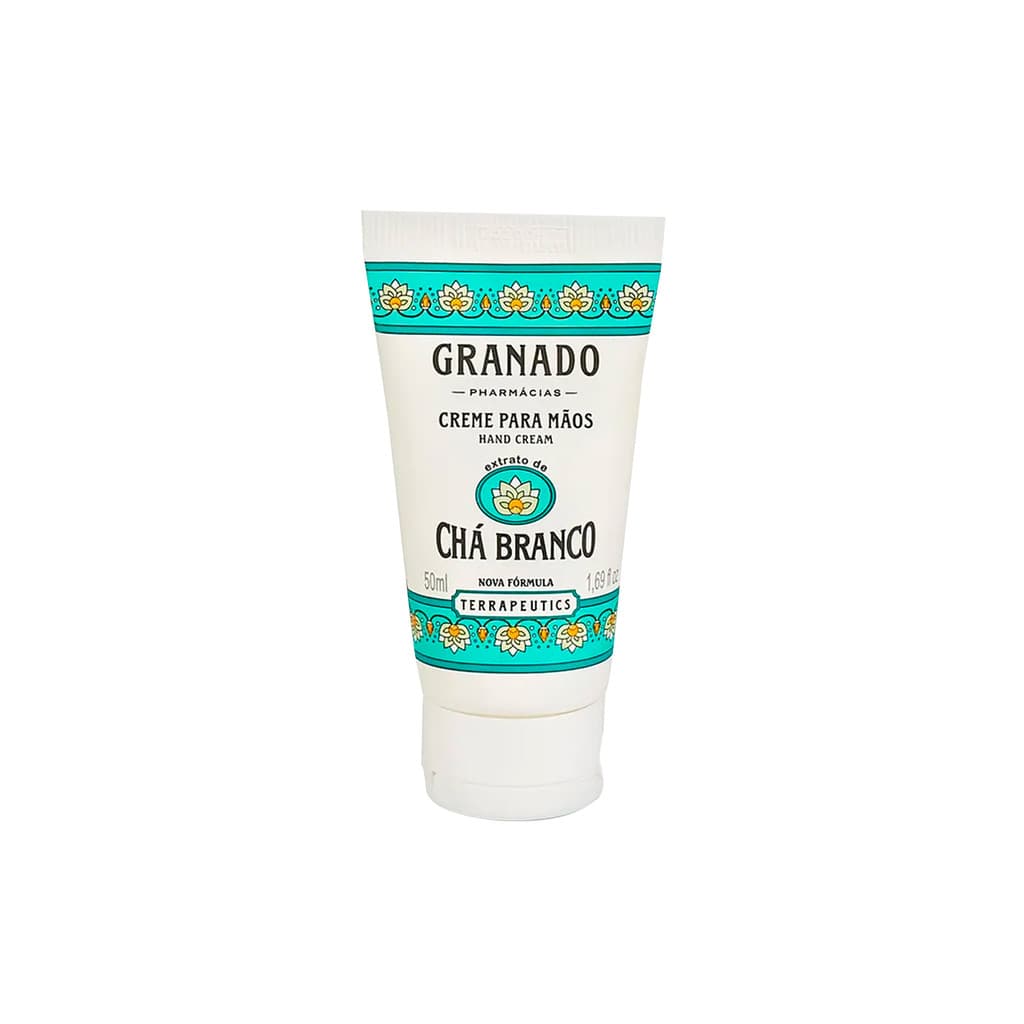 Creme para as Mãos Terrapeutics Chá Branco Granado 50ml