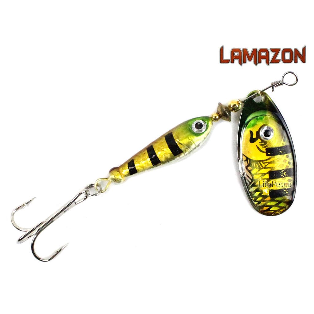 Isca Artificial Lamazon Spinner 12g 6cm - Várias Cores