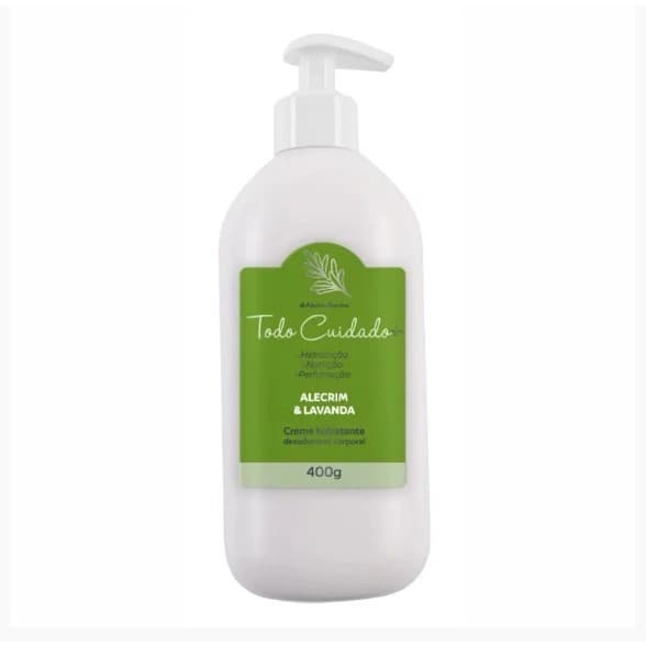 Hidratante Desodorante Corporal Lavanda Alecrim 400Gr (5454)