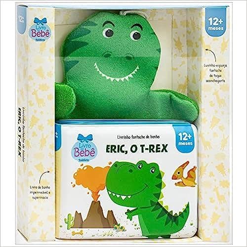 Livrinho Fantoche de Banho: Eric, o T-Rex ( livro de espuma ) - Ed. Todolivro ( p28 )