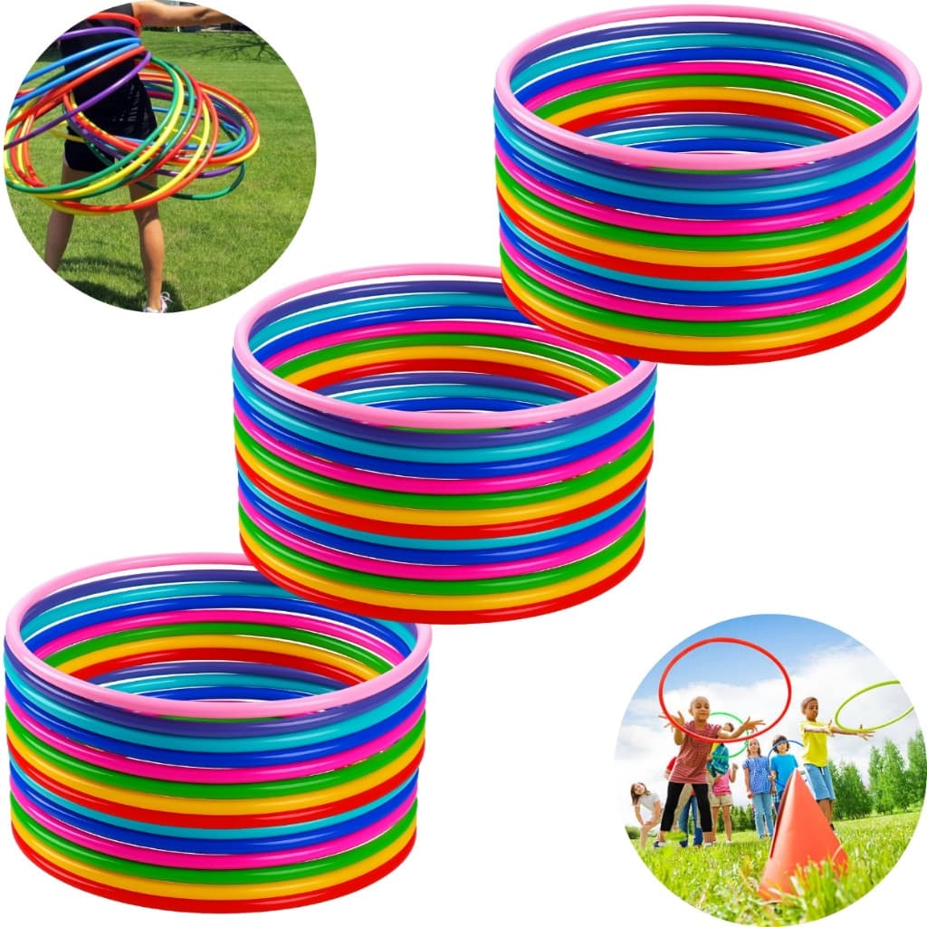 Bambolês Coloridos Grandes Resistentes 60cm - Promoção