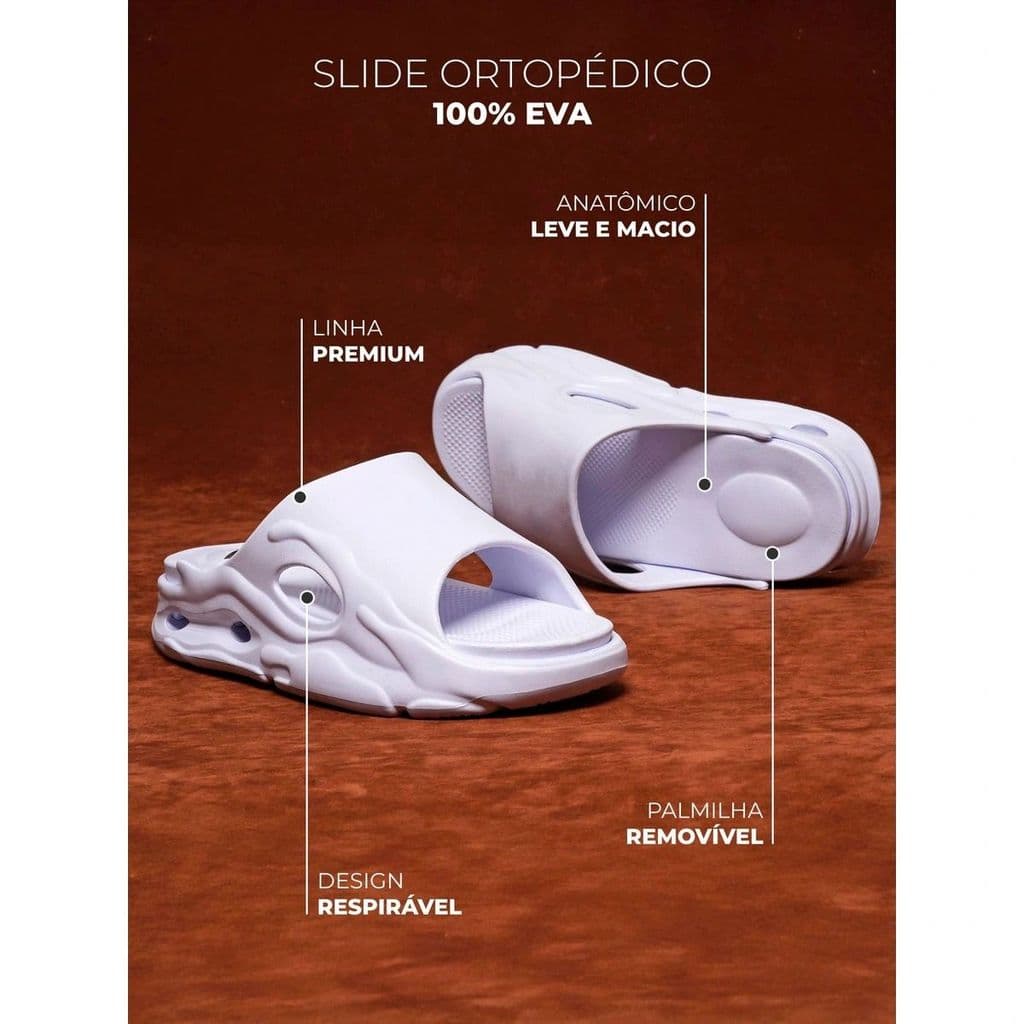Chinelo Masculino Nuvem EVA com Palmilha Removível