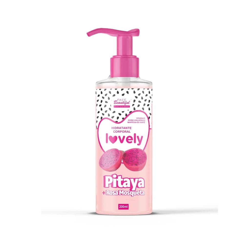 Hidratante Corporal Lovely Pitaya/Rosa Mosqueta 200ml – 1un
