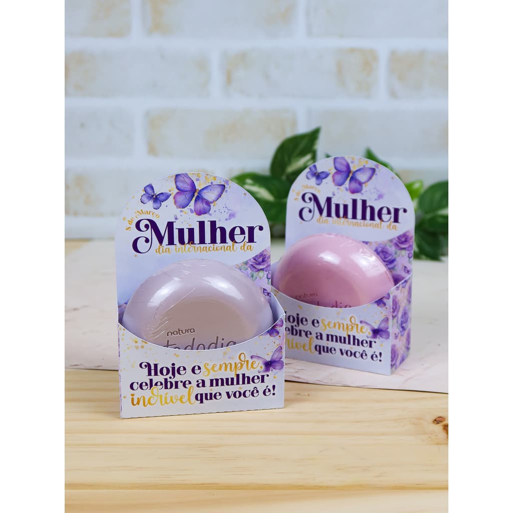 Caixa Envelope para Sabonete Dia das Mulheres, Mimo, Lembrancinhas. (NÃO ACOMPANHA SABONETE). Envio Rápido