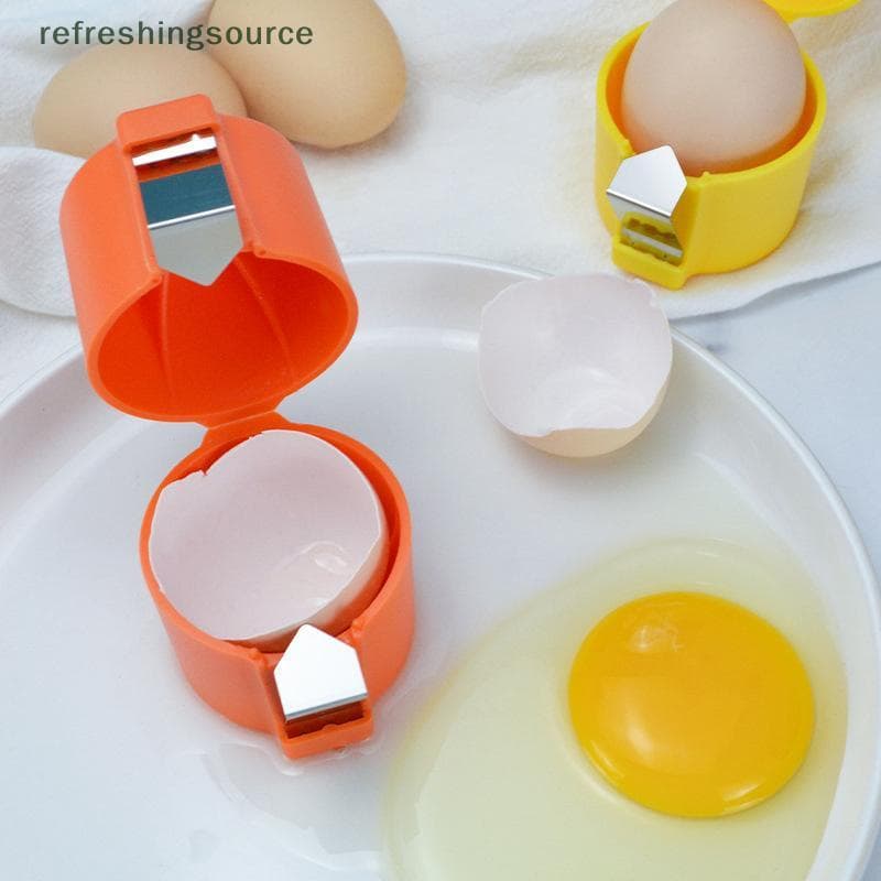 [T & B] Separador De Casca De Ovo Portátil Abridor Ferramentas De Cozimento De Cozinha Ferramenta De Corte De Ovos Para