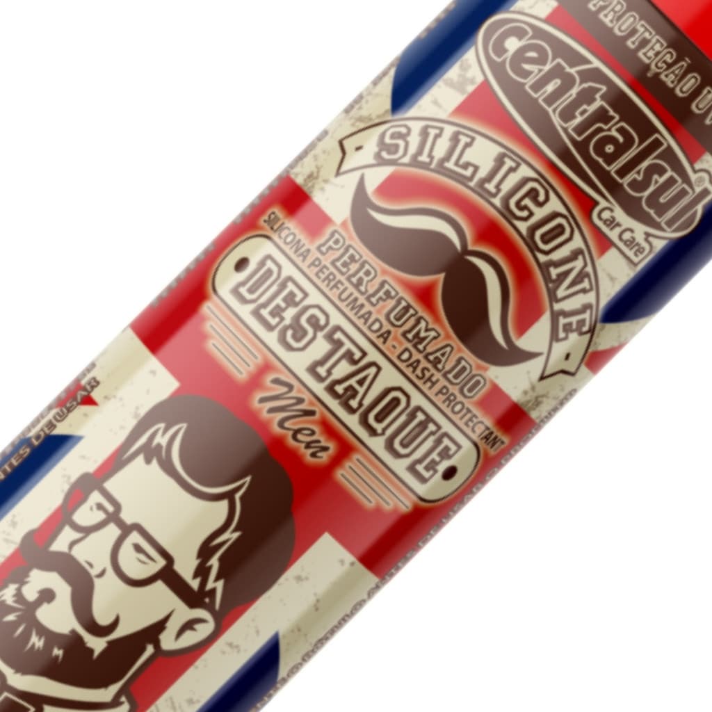 DESTAQUE SILICONE AEROSSOL MEN LONDON CENTRALSUL 400ML