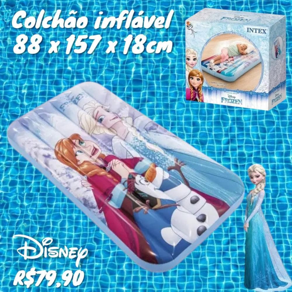 COLCHAO INFLAVEL FROZEN 88 X 157 X 18 CM
