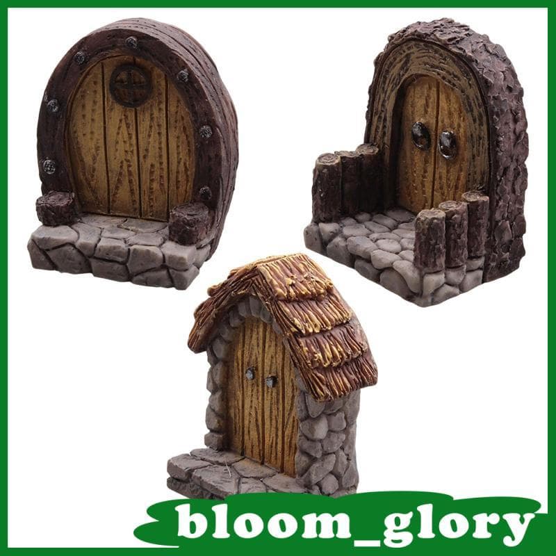 [Bloom_glory] Mini Fada Jardim Porta Resina Artesanato Escultura Figura De Decoração Ao Ar Livre Para De E Quintal