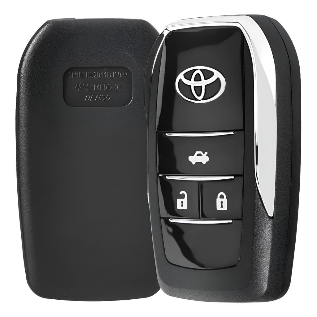 Canivete Adaptação Toyota Corolla 3 Botões - Carcaça