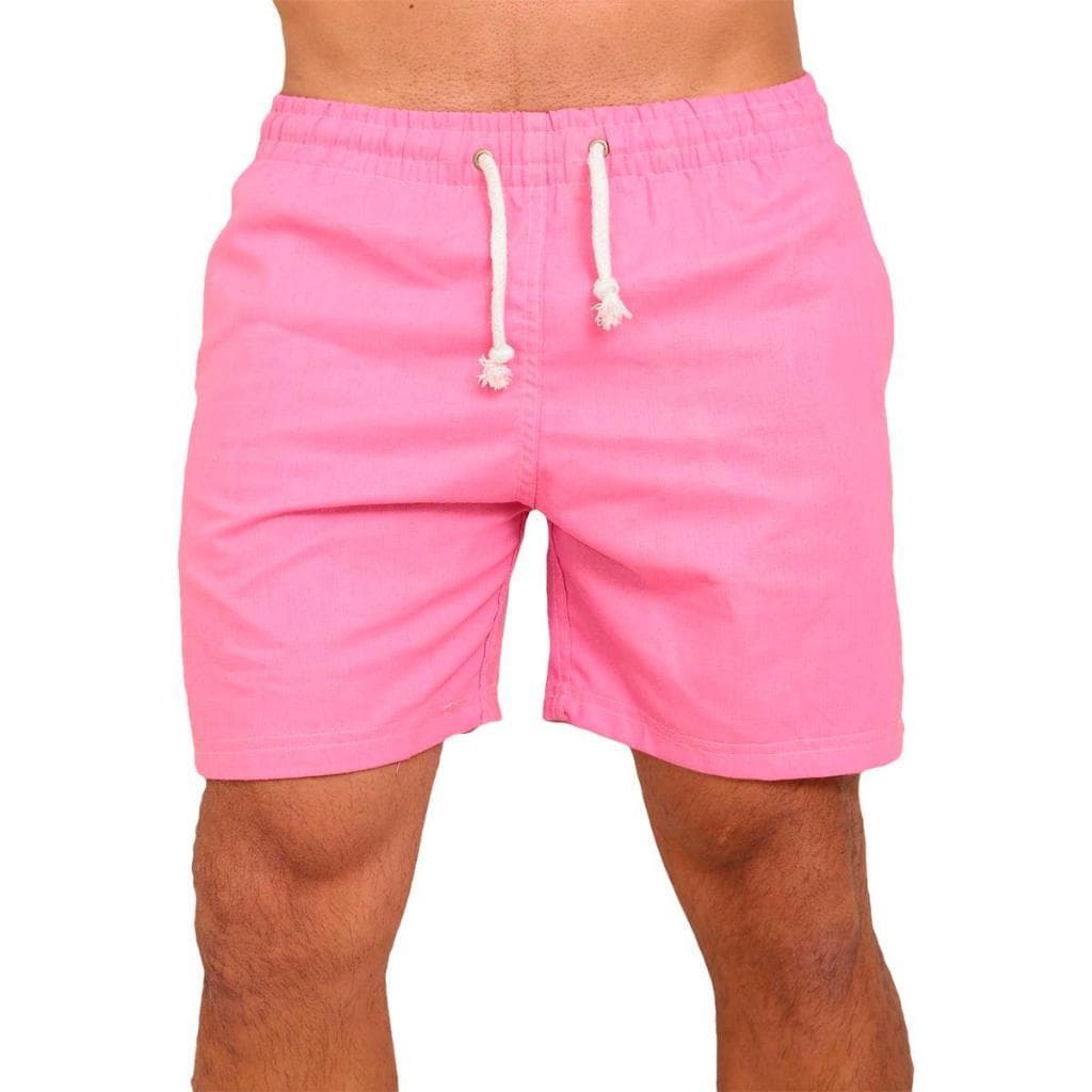 Bermuda Masculina Linho Estilosa Bermuda Casual Short Masculino Casual