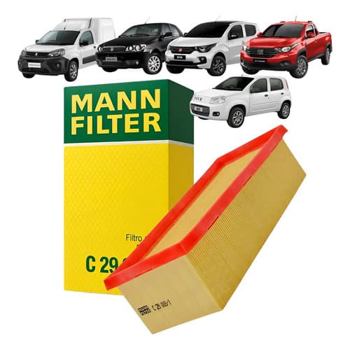 Filtro Ar Motor Uno Palio Mobi Siena Fiorino 10/ Partner 22