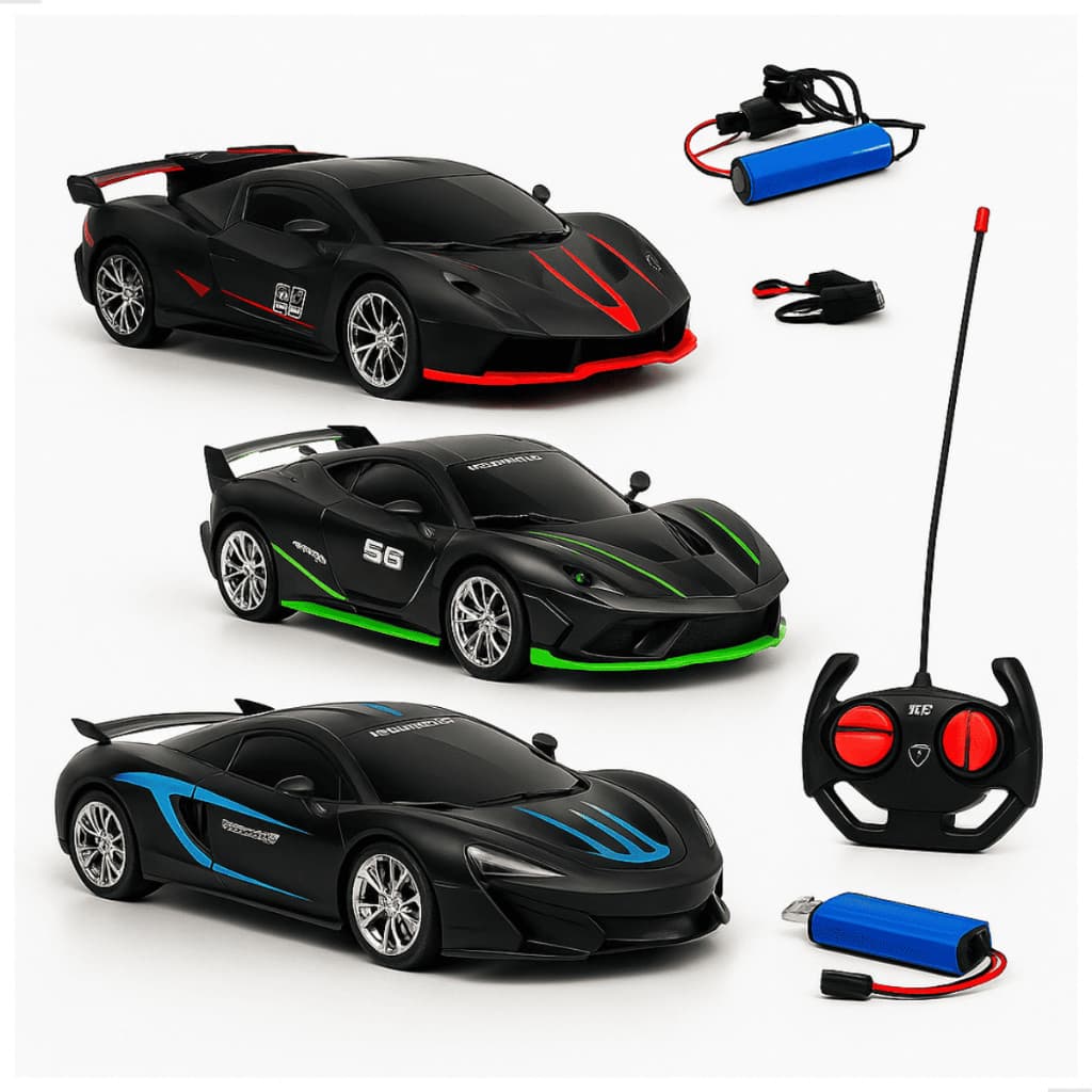Brinquedo Carrinho de controle remoto Esportivo Audi Lamborghini Ferrari McLaren Bugatti