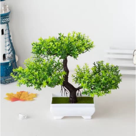 Bonsai Arvore Decoração Artificial Casa Escritório 25 cm