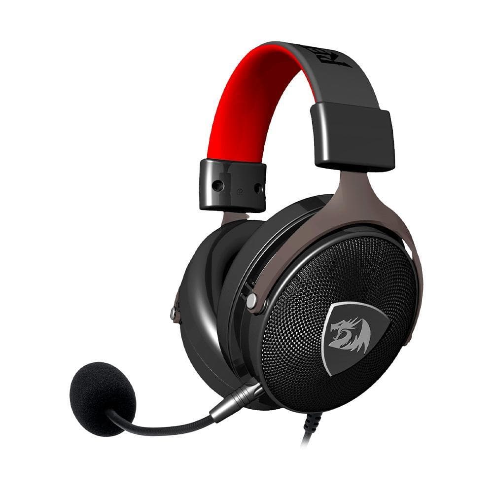 Headset Gamer Redragon Icon, 7.1, Driver 50mm, USB e P3, Para PC, Preto - H520