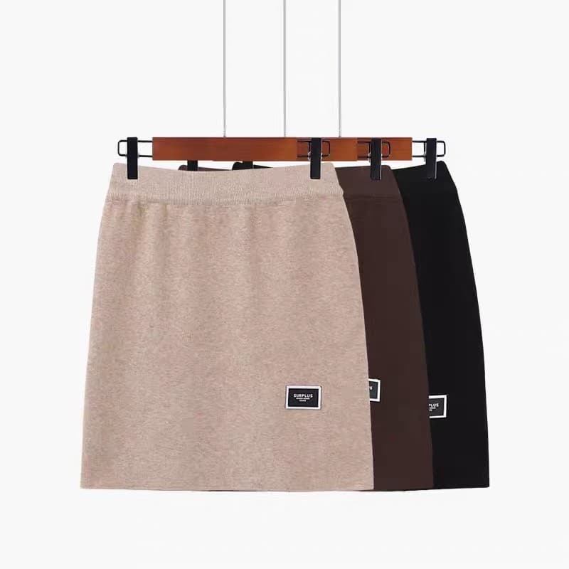 Saia de malha feminina novo estilo K434