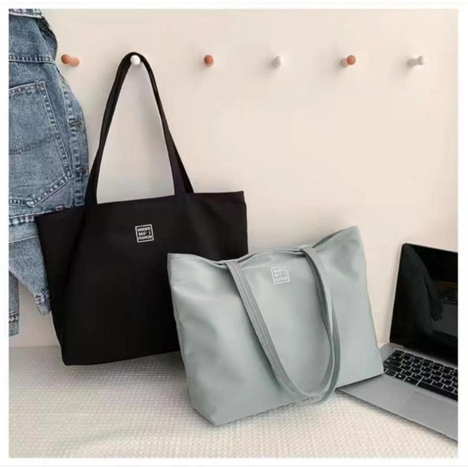 Novo estilo sacola de compras Commuter saco de lona à prova dwaterproof água saco de náilon grande Casual senhoras grand