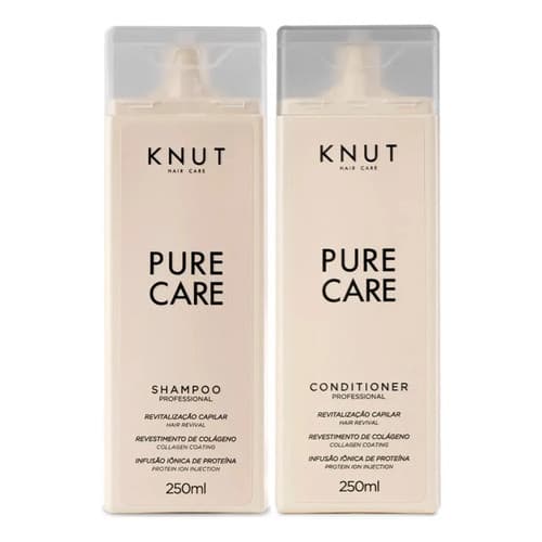 Knut Pure Care Kit Shampoo + Condicionador 250ml