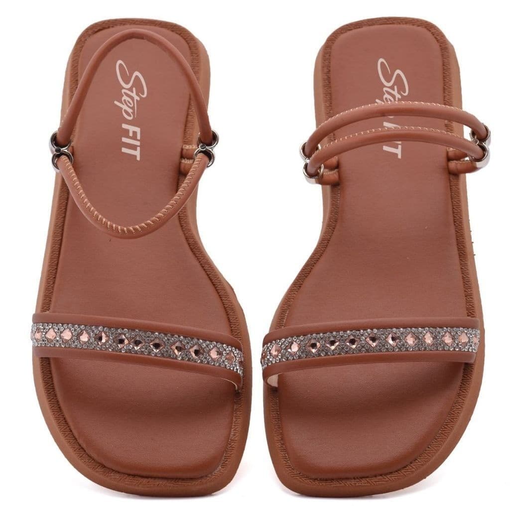Sandália Rasteirinha Feminina Confortável Casual Elegante Papete Flat Macia Envio Imediato