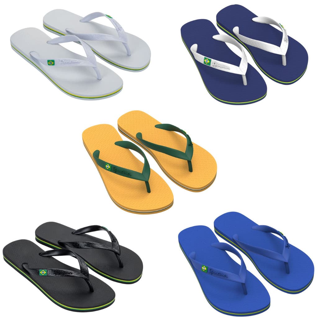 Chinelo Ipanema Brasil Original Copa 33 ao 44