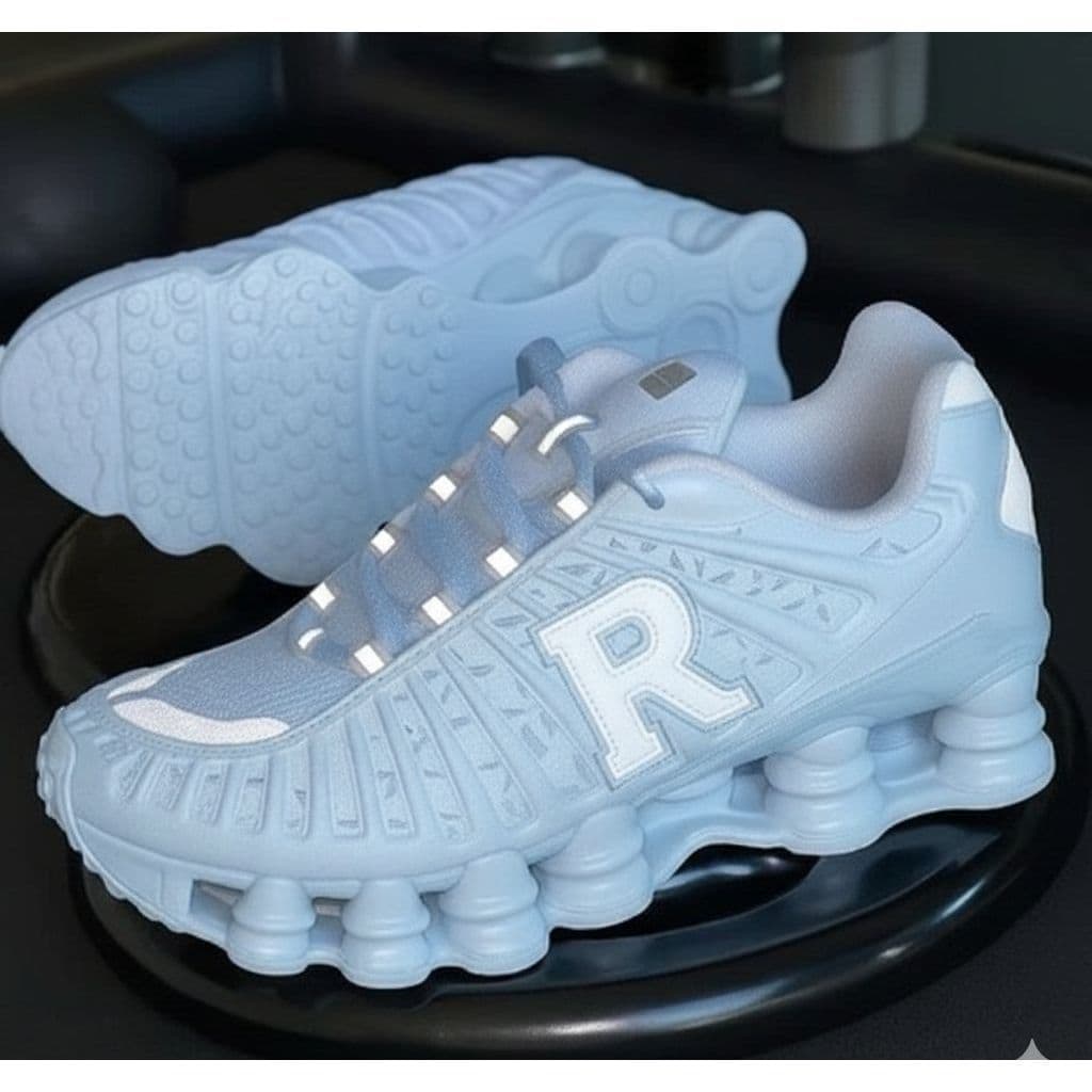 TÊNIS MASCULINO E FEMININO ESPORTIVO REFLETIVO COM MOLAS CONFORTAVEL DO 34 AO 43