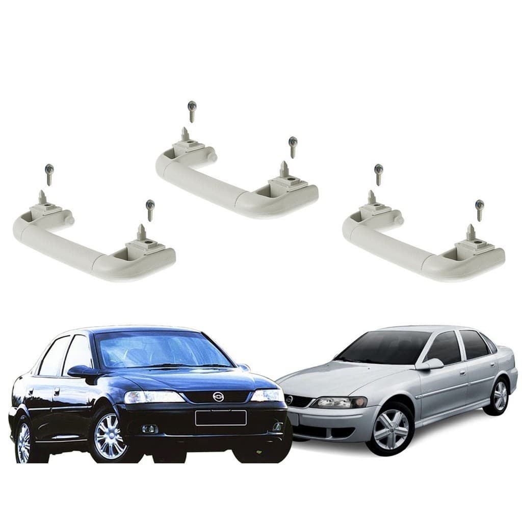 Kit C/ 3 Alcas Do Teto Com Parafusos  Vectra B  1997 a 2005