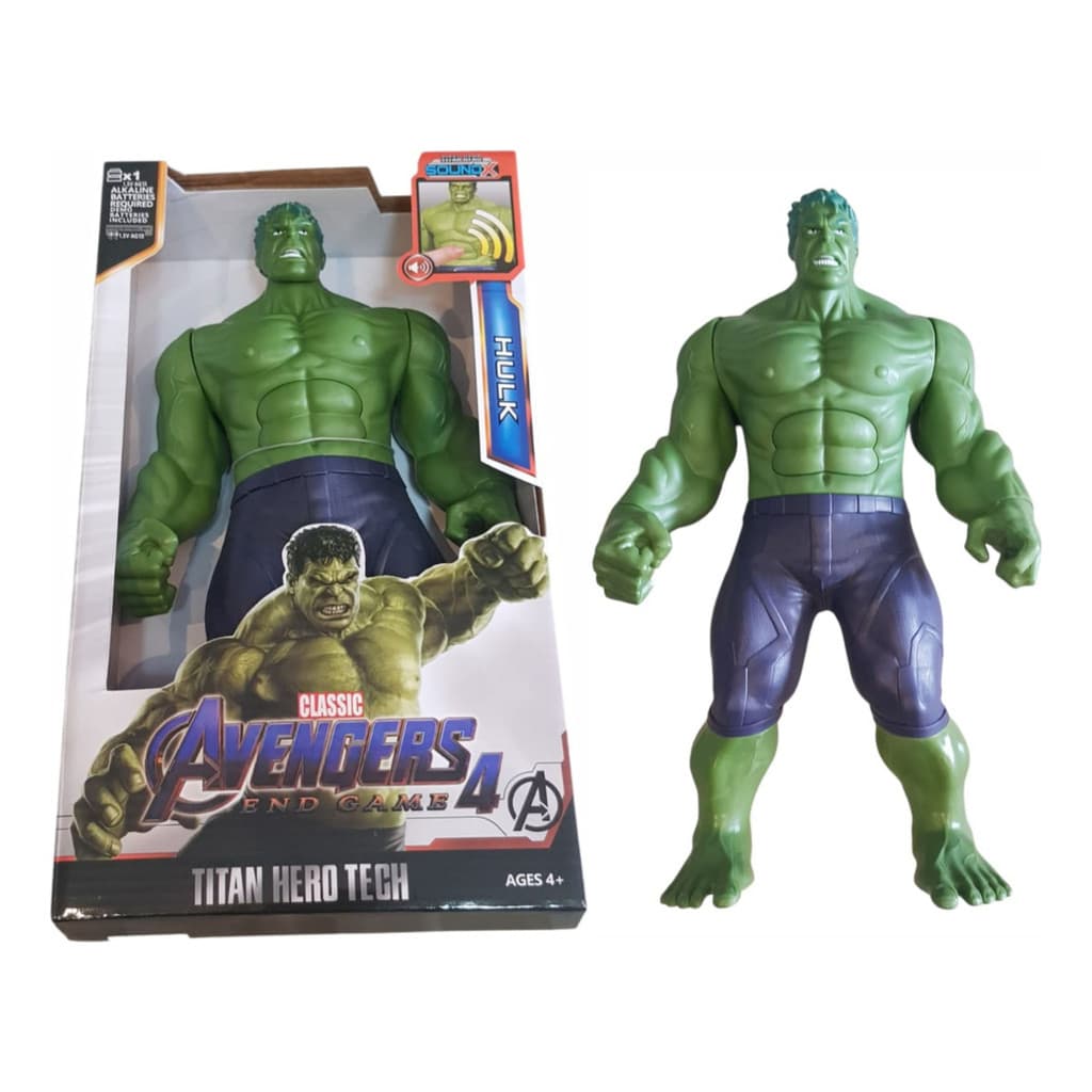 Boneco Hulk - Classico - Com Som