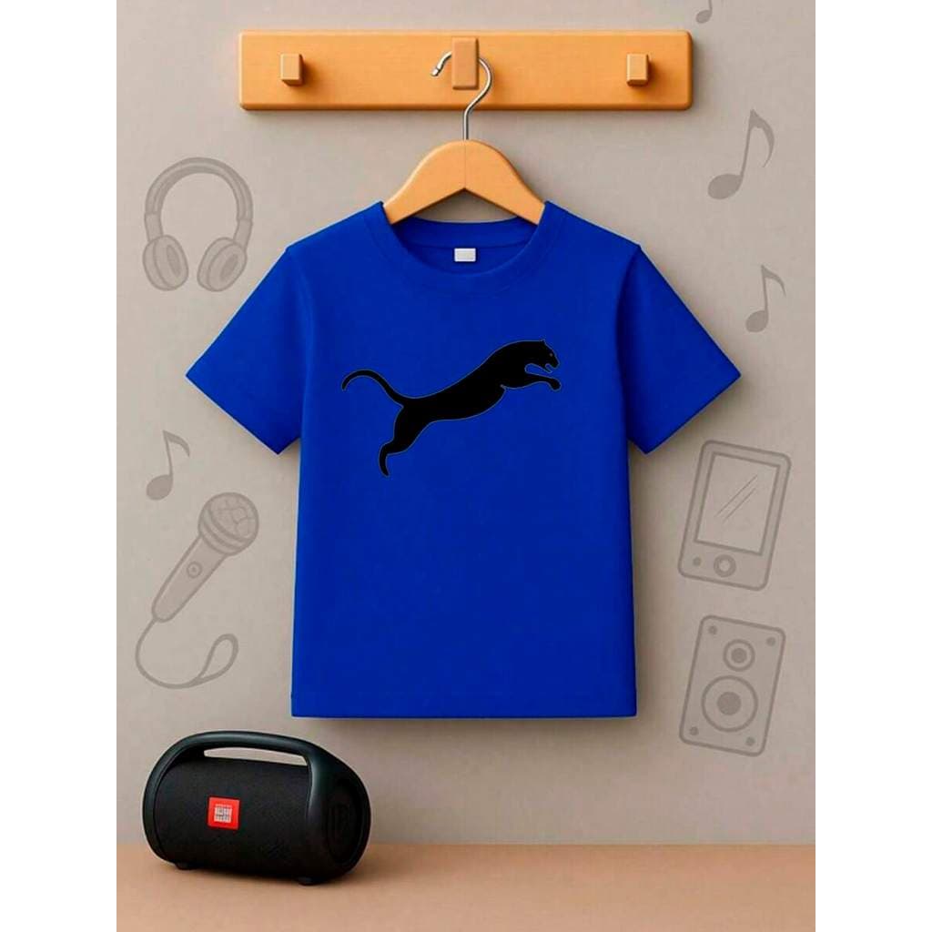 Camiseta Infantil T-Shirt Camisa Casual Masculina Estampada Menino Roupa Criança Confortavel Passeio Lazer 100% Algodão